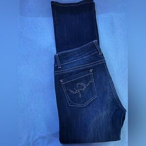 Dark Blue Bootcut Jeans